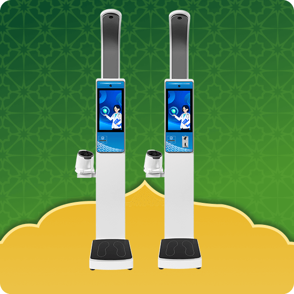 ميزان قياس الطول والوزن وضغط الدم