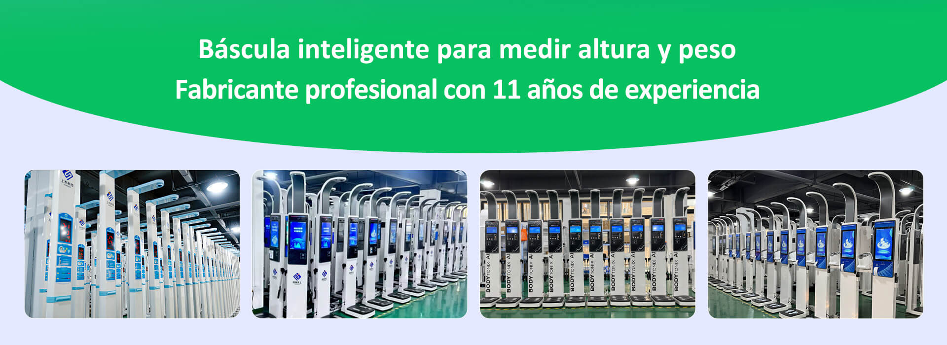 Báscula médica de altura y peso