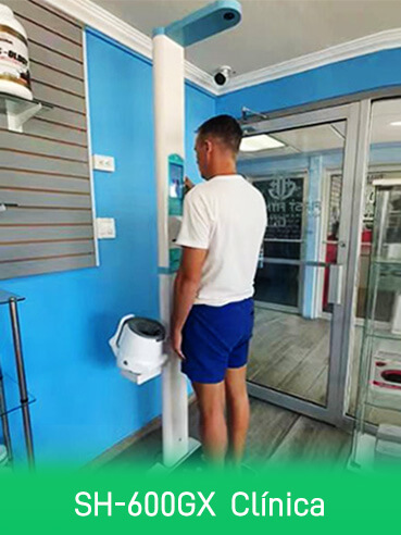 Báscula médica de altura y peso