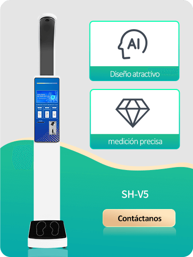 Báscula de altura, peso y presión arterial