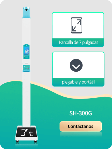 Báscula médica de altura y peso
