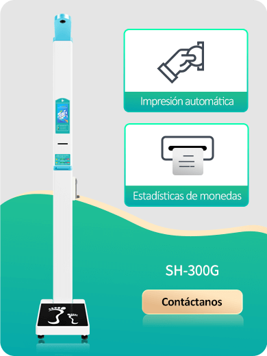 Báscula médica de altura y peso