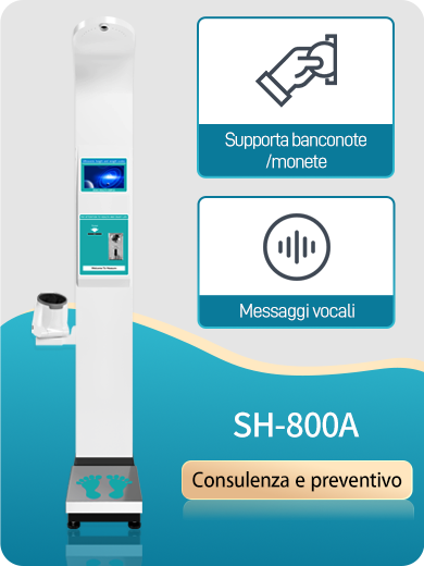 Bilancia medica per altezza e peso