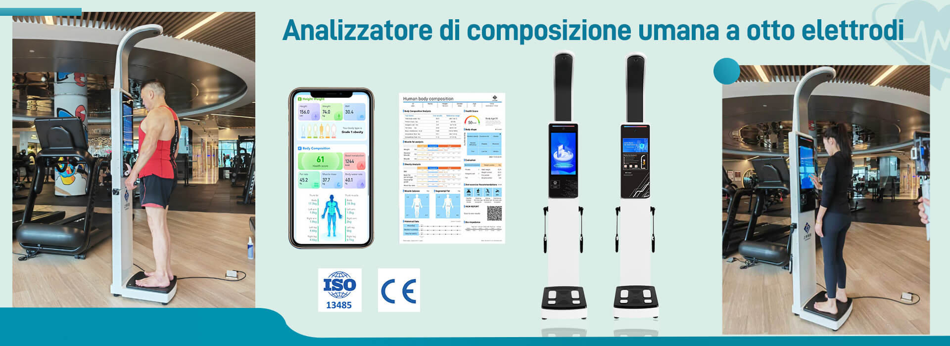 Height and weight scale