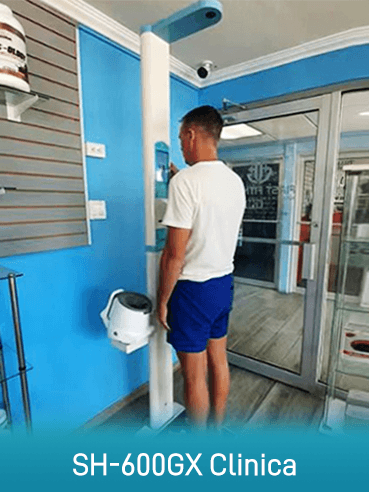 Bilancia completamente automatica per altezza e peso