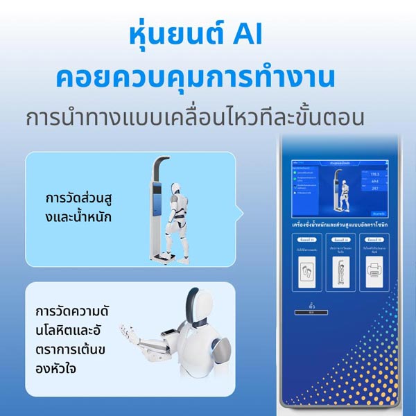 เครื่องชั่งน้ำหนักความสูงทางการแพทย์