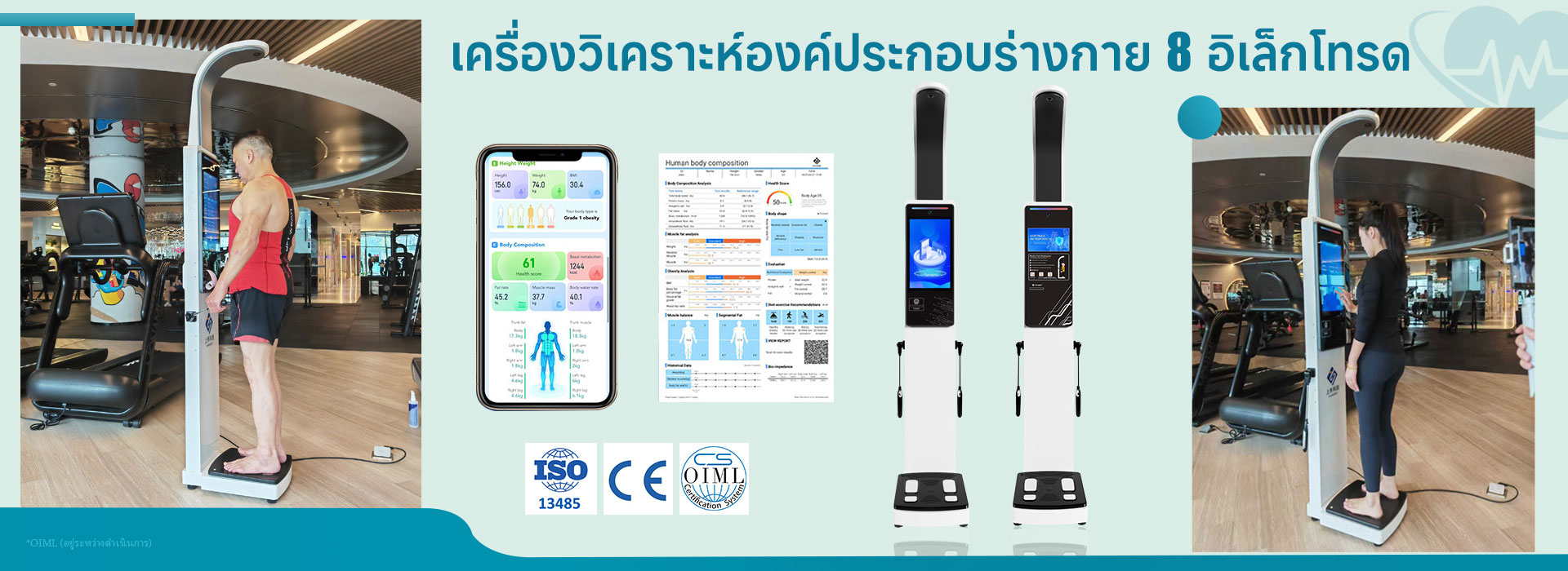 Height and weight scale