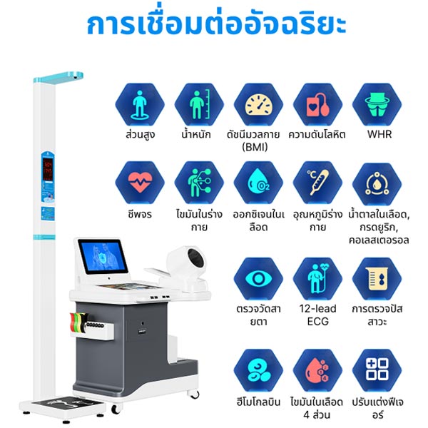ตู้บริการทางการแพทย์และสุขภาพอเนกประสงค์