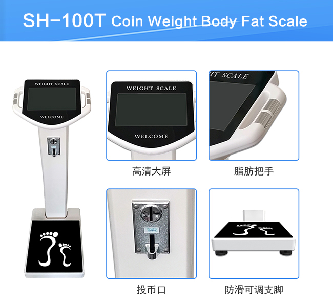  Coin Weight Body Fat Scale